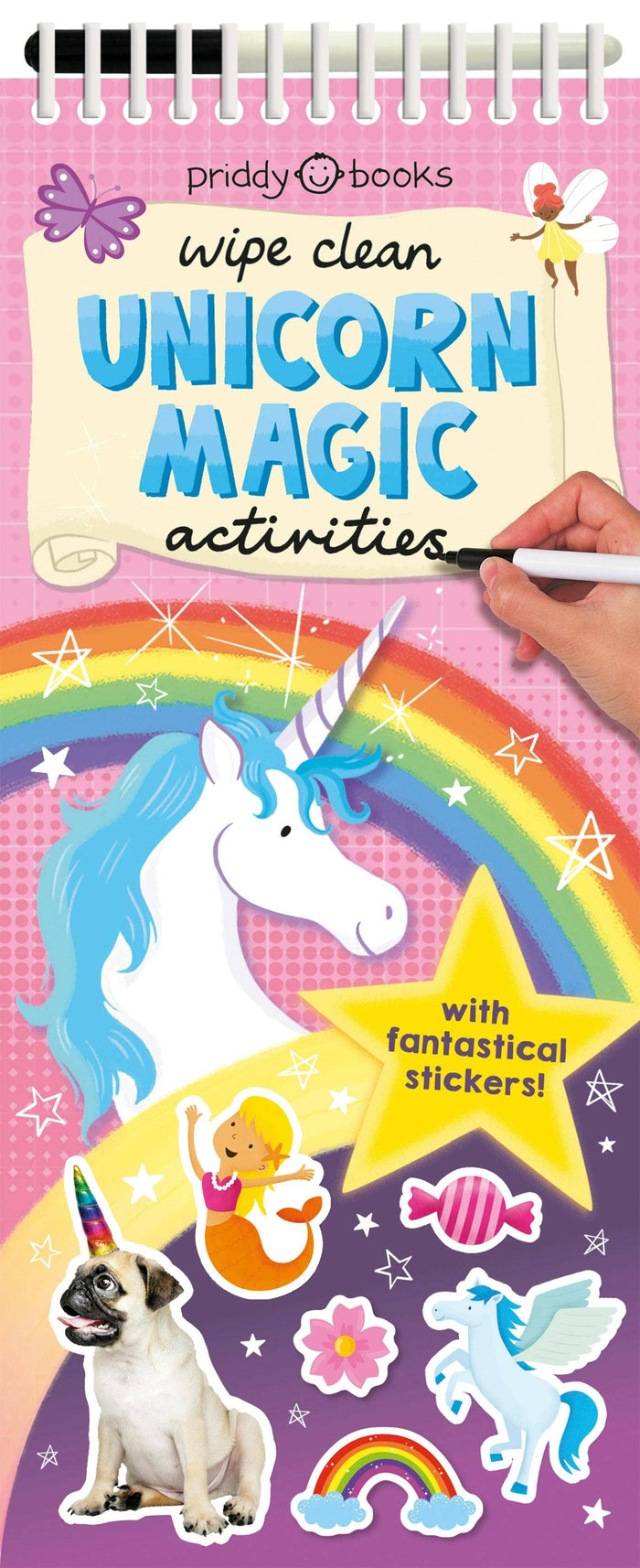 Wipe Clean Act: Unicorn Magic: With Fantastical Stickers!