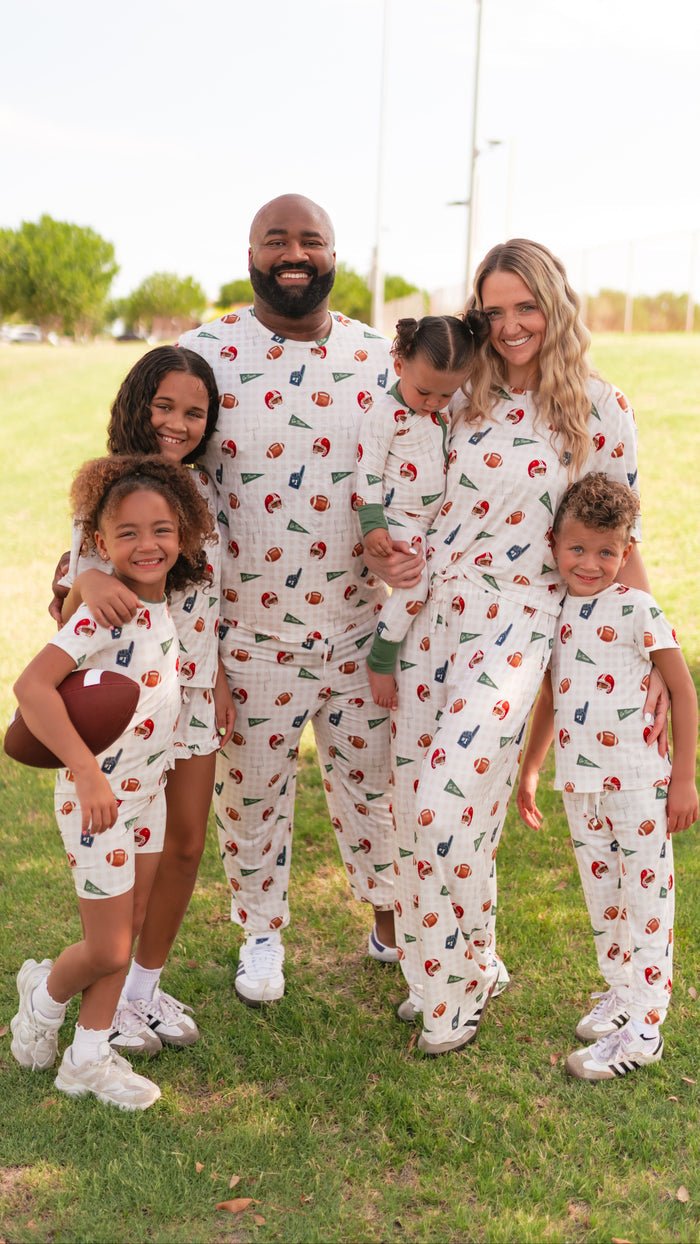 Women's T-Shirt and Pants Set in Football