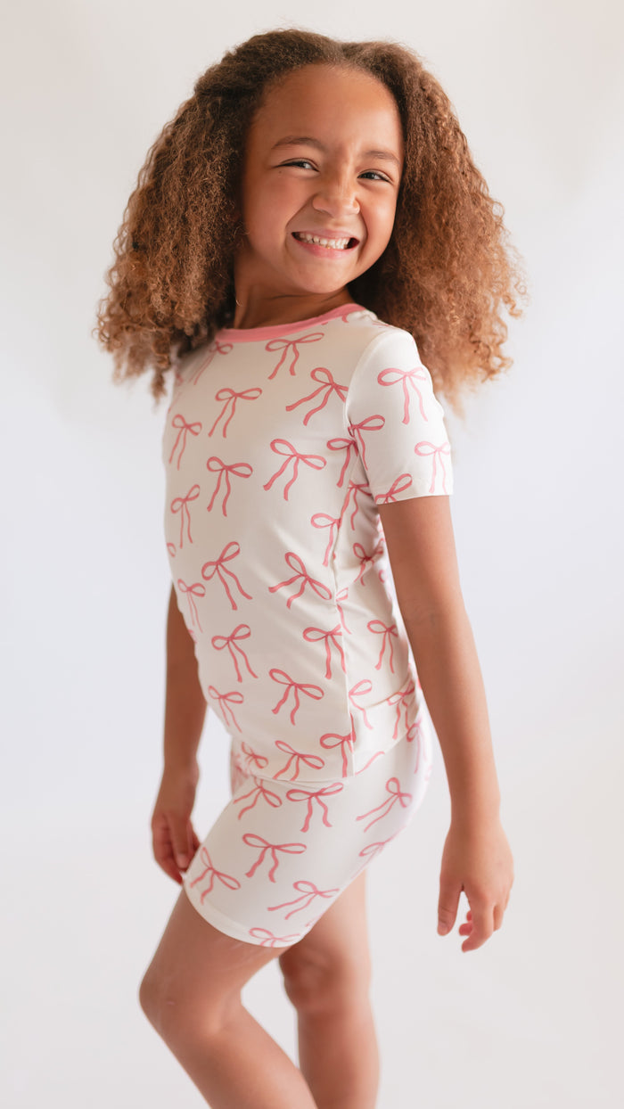 Youth Pajama short sleeve and shorts in Halle