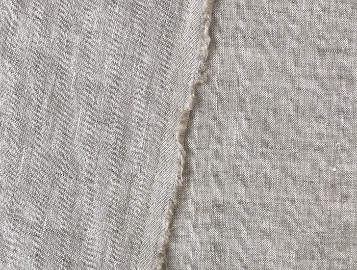 100% Linen Fabric – Medium to Heavyweight, Soft Finish Natural 8183
