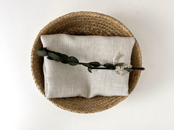 100% Linen Fabric – Medium to Heavyweight, Soft Finish Natural(light) 8236