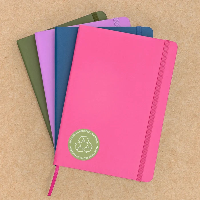 160PG Recycled Casebound Blank Journal Notebook