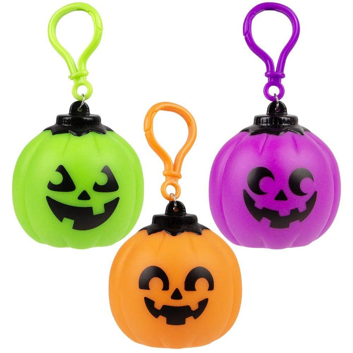 2.5" Light-Up Jack O Lantern Clip On -LLB Toys