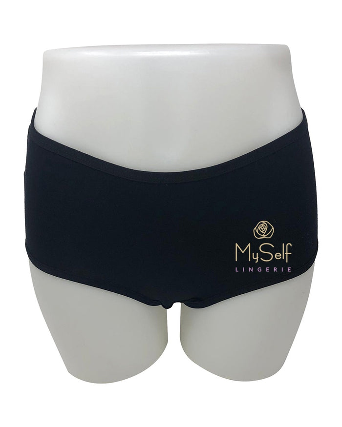 Gemsli 3105 Black Hipsters 3 Pk. myselflingerie.com