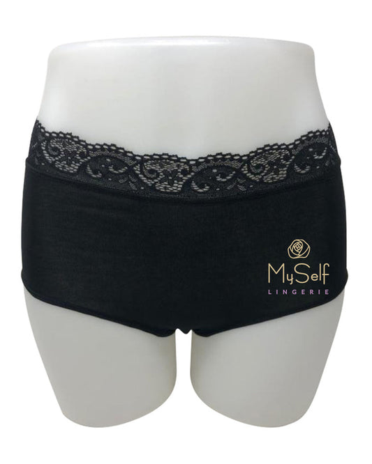 Nina Von C 40 160 374 Cotton Maxi Lace Top Brief myselflingerie.com
