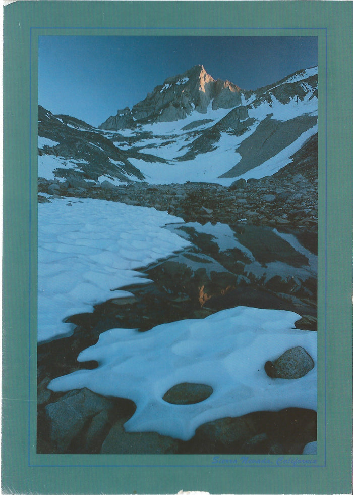 5X7 Eastern Sierra Mountain Postcard
