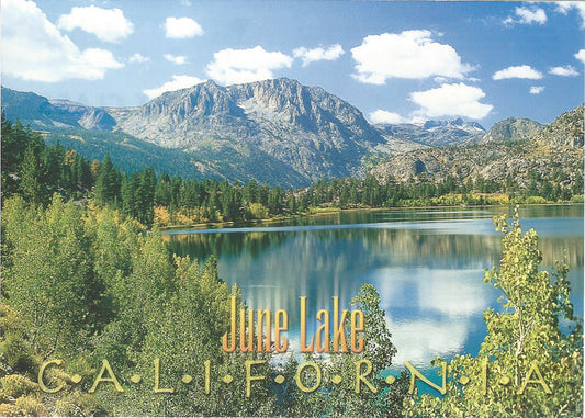5X7 June Lake Postcard