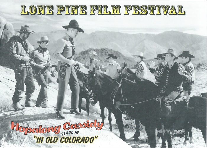 5X7 Lone Pine Film Festival Postcard