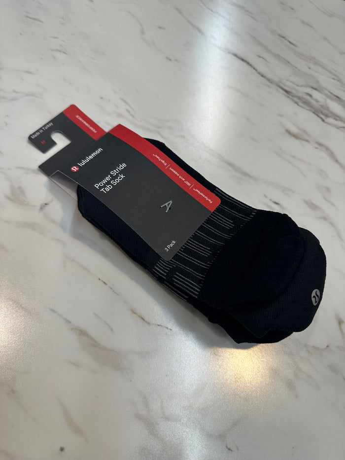 Power Stride Tab Socks 3 Pack