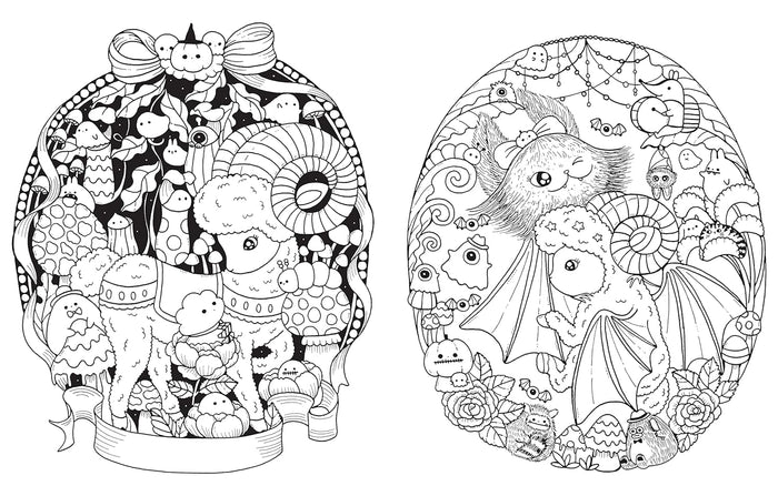 Hank & Sylvie's - A Million Little Monsters Coloring Book