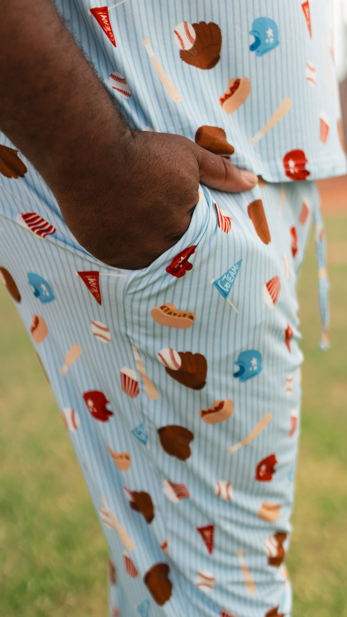 Adult Jogger Set In Baseball