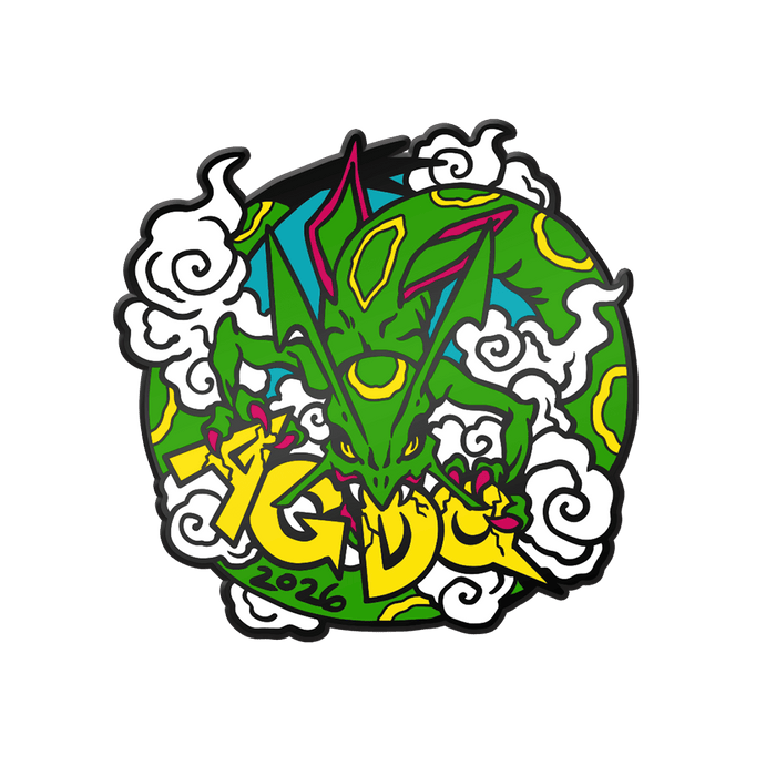 AGDQ 2026 Finale Pin: Emerald Dragon