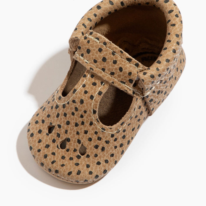 Almond Speckles Mary Jane Baby Shoe - Babies in Bloom