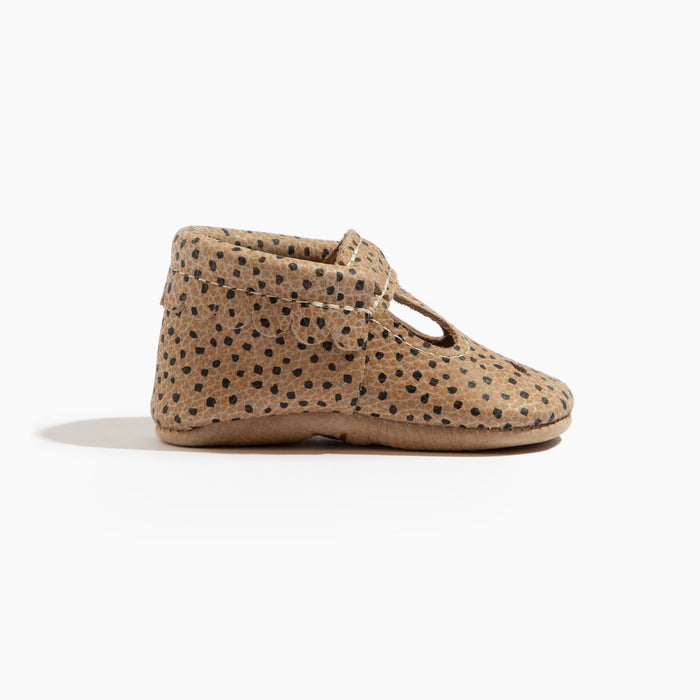 Almond Speckles Mary Jane Baby Shoe - Babies in Bloom