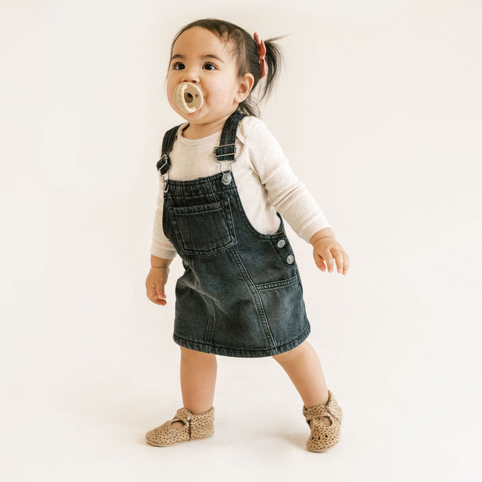 Almond Speckles Mary Jane Baby Shoe - Babies in Bloom