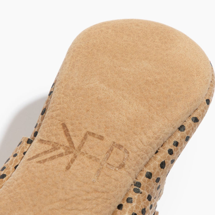 Almond Speckles Mary Jane Baby Shoe - Babies in Bloom