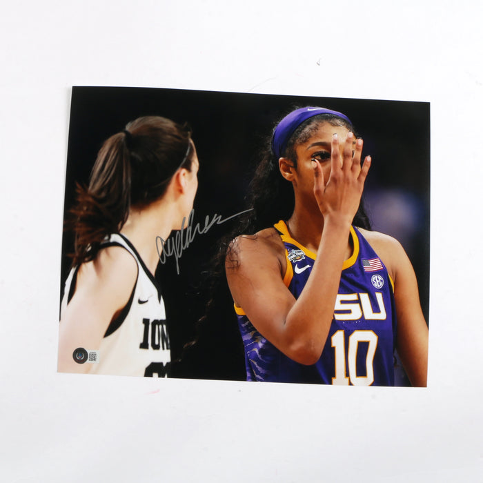 Angel Reese Signed Photo 11x14 LSU Tigers Women's Basketball Champion Beckett