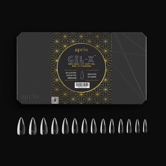 Apres Gel-X Tips | Sculpted Stiletto Medium