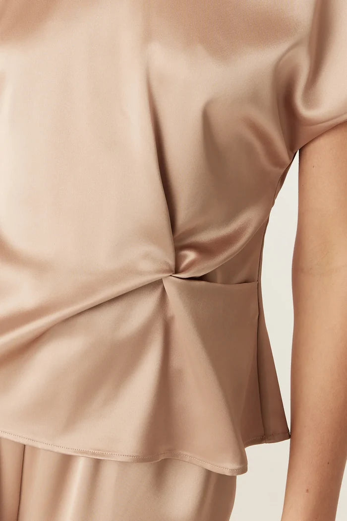 AURELIA TOP in Gold by Cable Melbourne