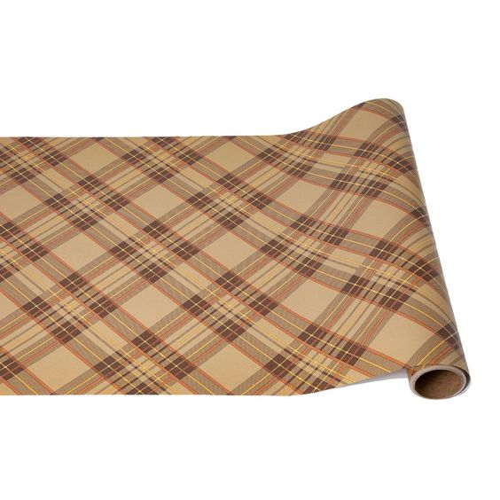 Autumn Plaid Runner - 20" x 25'