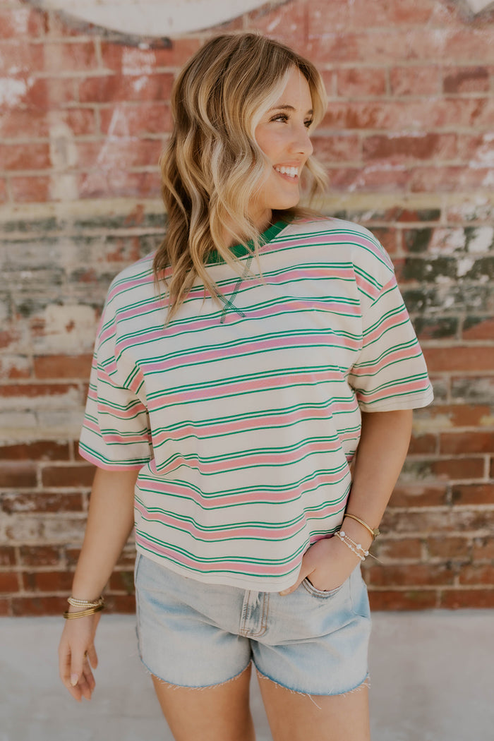 Ava Light Wash A-Line Shorts- Hidden