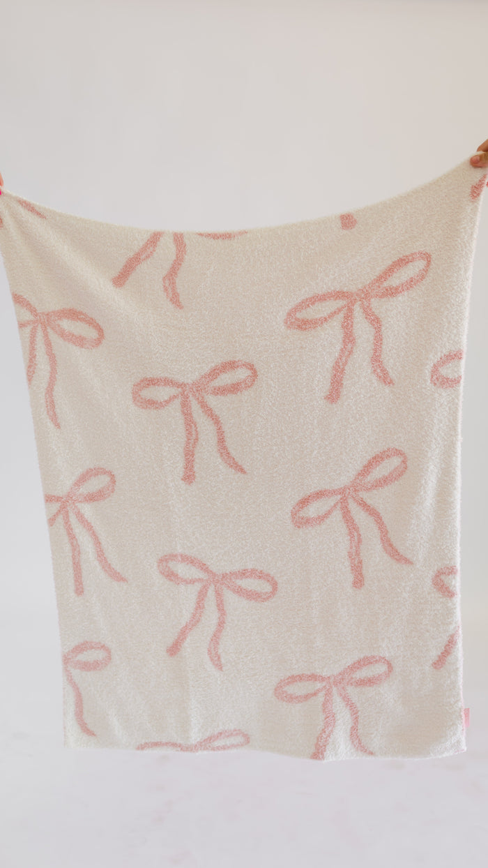 Baby Plush Throw Blanket in Halle