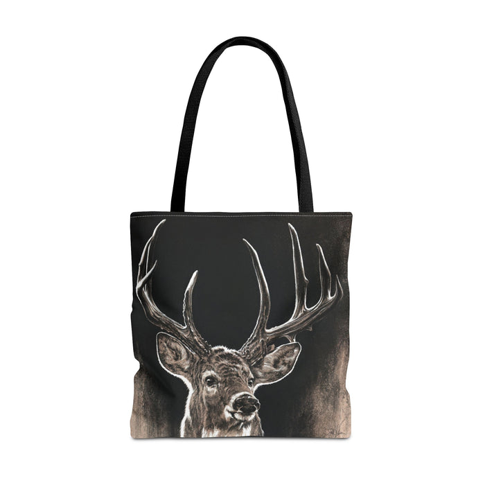 "Backlit Buck" Tote Bag