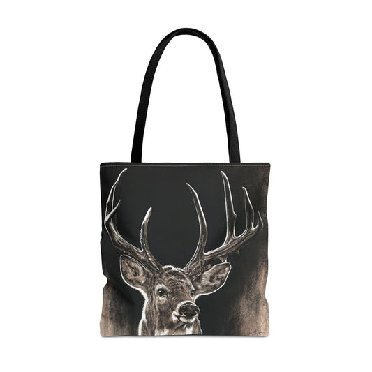 "Backlit Buck" Tote Bag