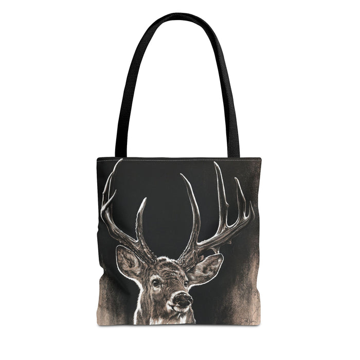 "Backlit Buck" Tote Bag