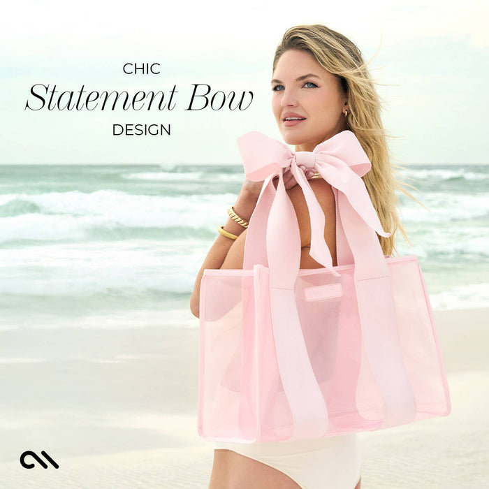Ballet Pink Bow Jelly Tote Bag | Case-Mate