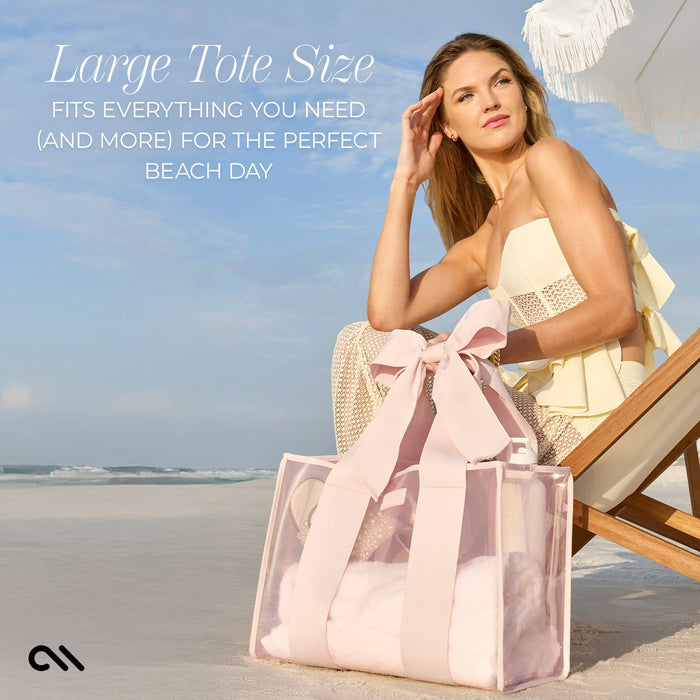 Ballet Pink Bow Jelly Tote Bag | Case-Mate
