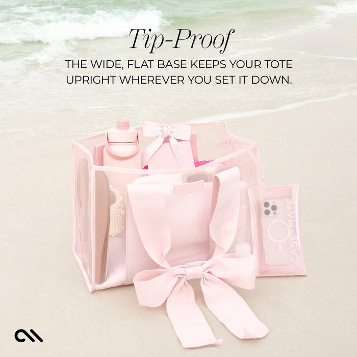 Ballet Pink Bow Jelly Tote Bag | Case-Mate