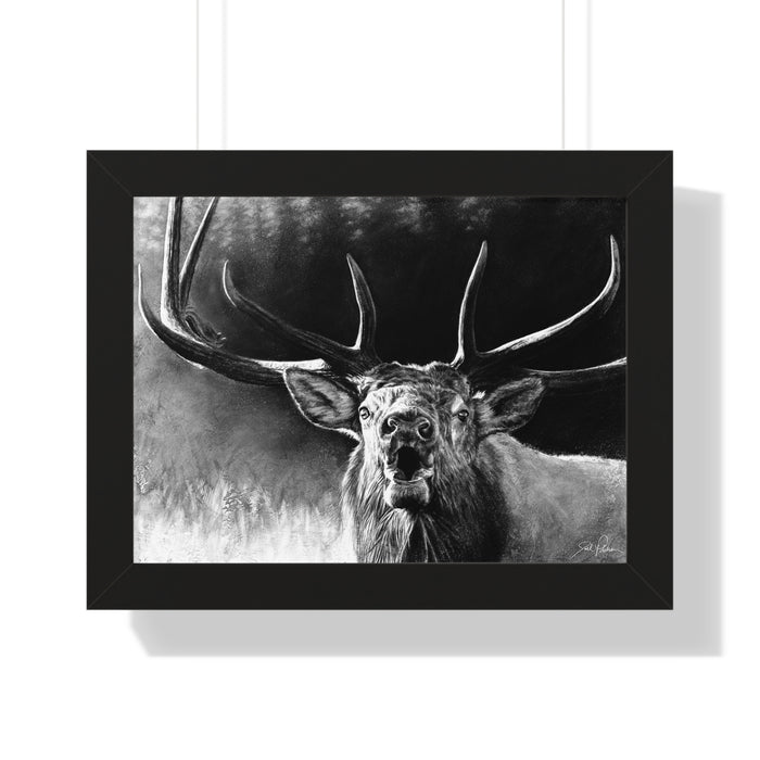 "Battle Cry" Framed Paper Print