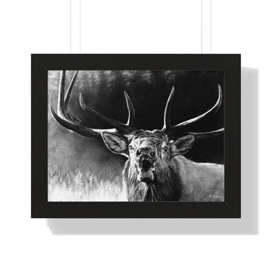 "Battle Cry" Framed Paper Print