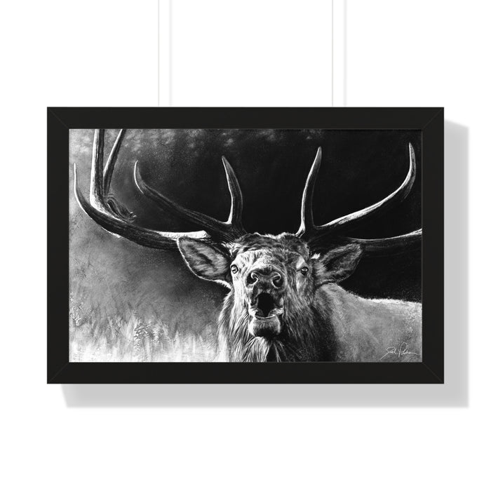 "Battle Cry" Framed Paper Print