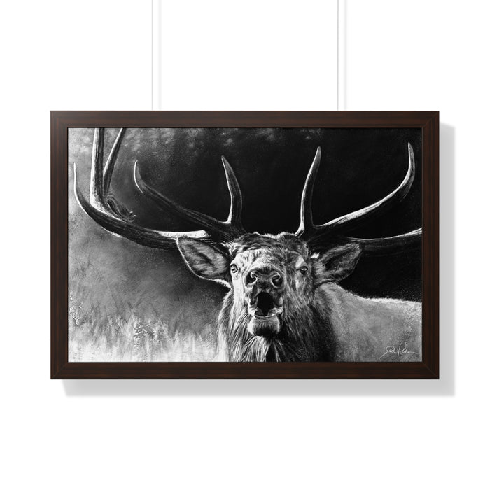 "Battle Cry" Framed Paper Print
