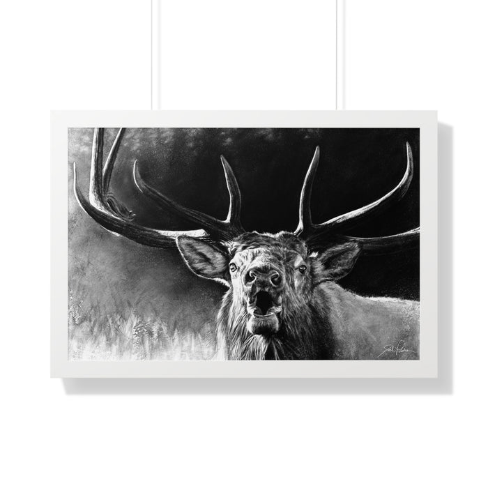 "Battle Cry" Framed Paper Print
