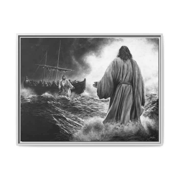 32" x 24" (Horizontal) / White / 1.25"