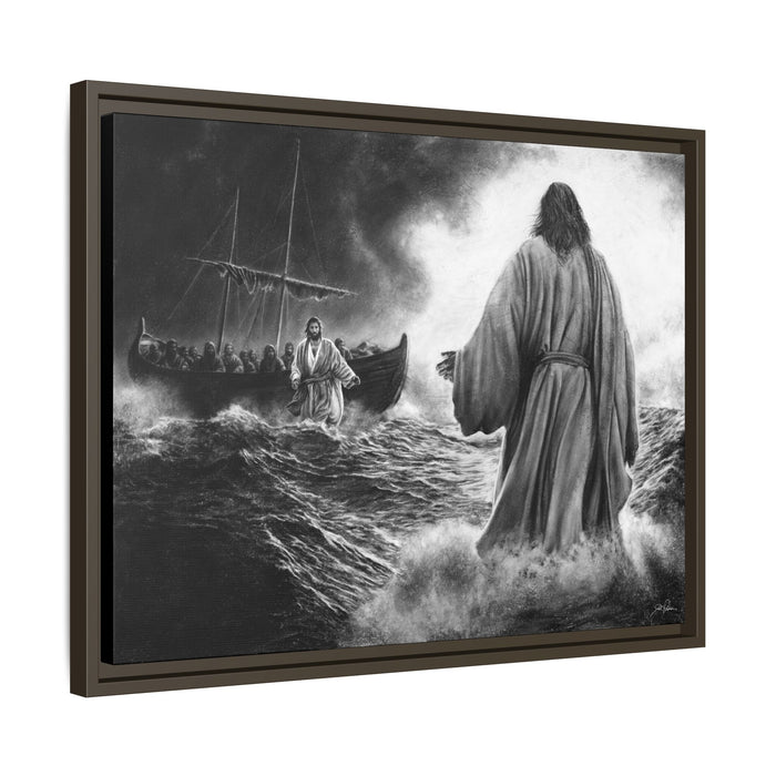 "Be Not Afraid" Framed Canvas