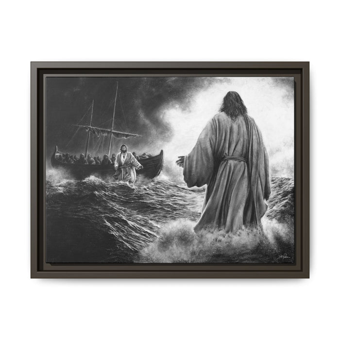 "Be Not Afraid" Framed Canvas