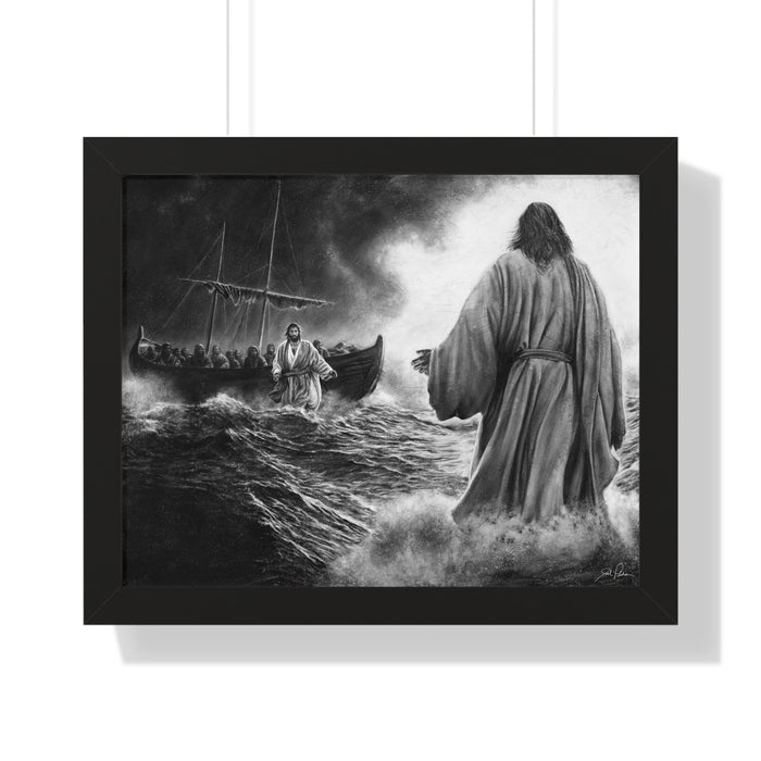 "Be Not Afraid" Framed Paper Print