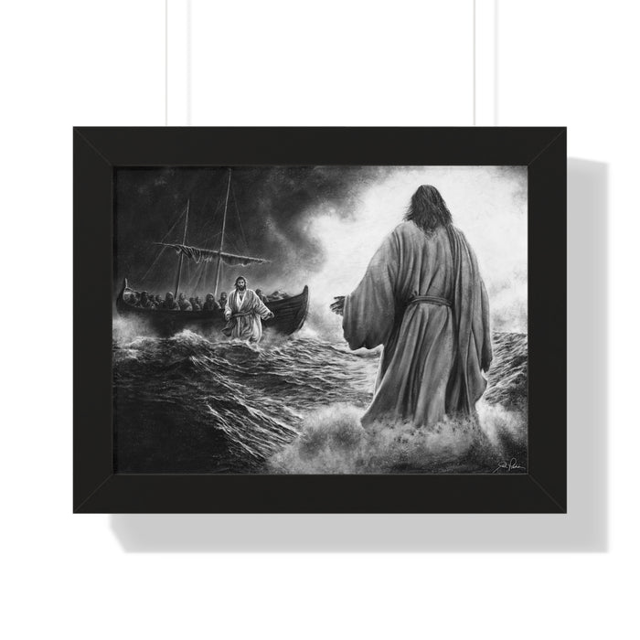 "Be Not Afraid" Framed Paper Print