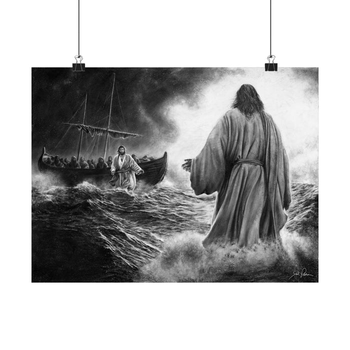 "Be Not Afraid" Premium Matte Paper Print