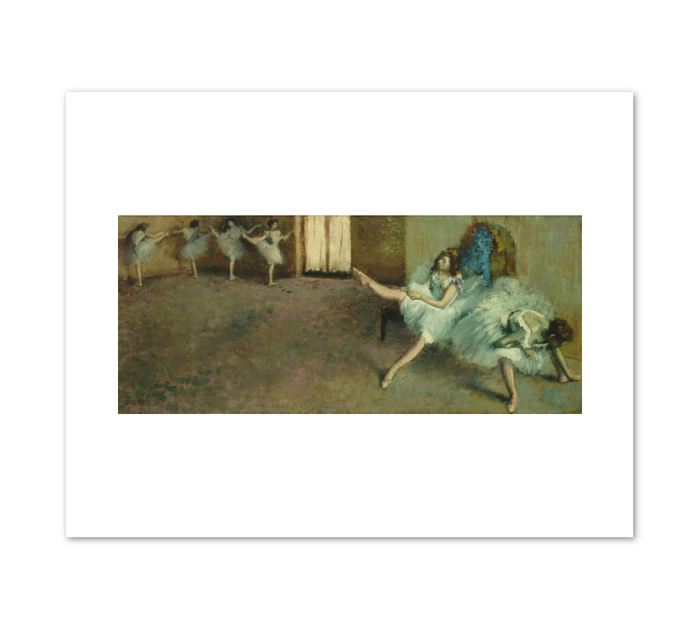 Edgar Degas, Before the Ballet, 1890/1892, Fine Art Prints in various sizes by Museums.Co