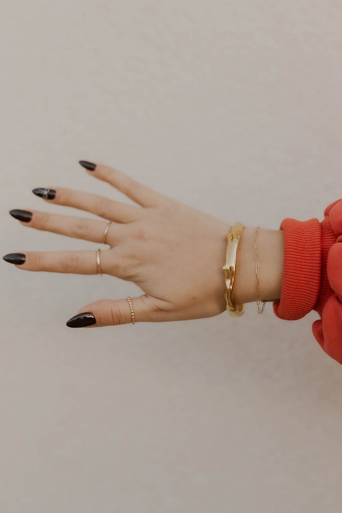 Belle Gold Bangle- Beljoy