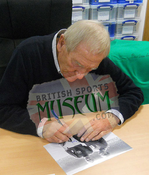 Bert Trautmann Manchester City Legend Hand Signed 15x19" Framed Photograph