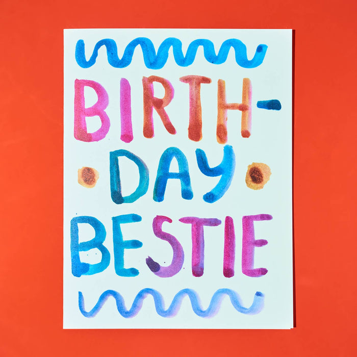 Birthday Bestie Card