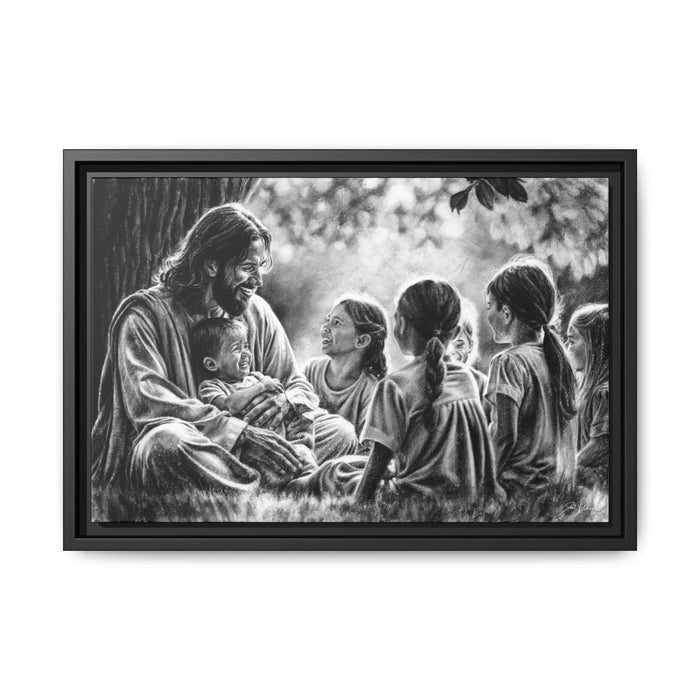 18″ x 12″ (Horizontal) / Black / 1.25"