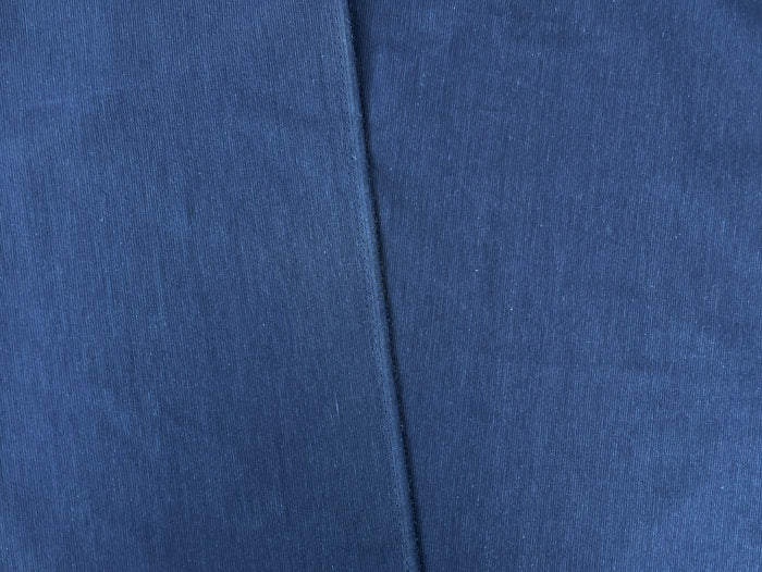 Blue Cotton Polyester Dobby Fabric – Subtle Stripe, Natural Stretch 8270