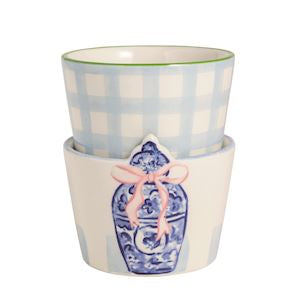 Blue Willow Ginger Jar Tidbit Set